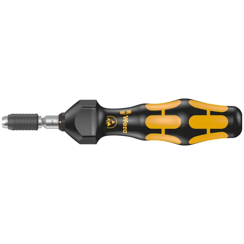 Wera Serie 7400 Kraftform ESD einstellbarer Drehmomentschraubendreher Halfmoon / HIOS (0,10 - 0,34 Nm) - 074786 Sonderaktion