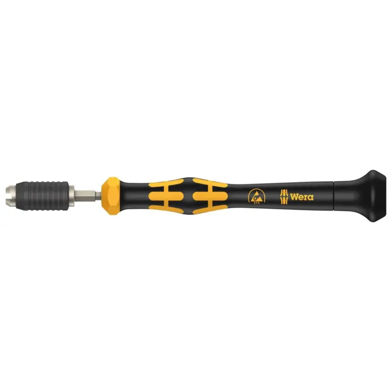 Kracherpreis Wera 1461 Kraftform Micro ESD voreingestellte Drehmomentschraubendreher (0,05-0,11 Nm) mit Schnellwechselfutter - 074810