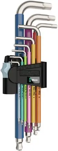 Wera Winkelschraubendrehersatz 3950 SPKL/9 SM 9tlg. - 5022669001 Letzte Chance