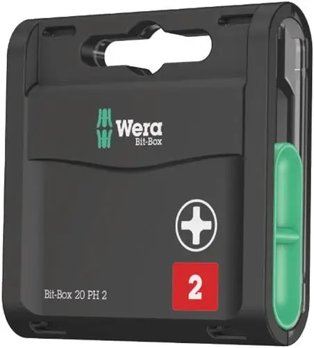 Wera Bitgroßpackung (20 Stk.) 1/4″ PH 2 Länge 25 mm - 5057750001 Bestpreis