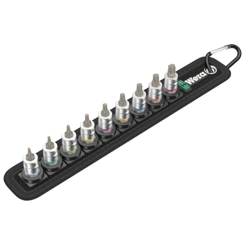 Wera Belt 3 8767 A TX HF 9tlg. 1/4" - 003882 Begrenztes Angebot