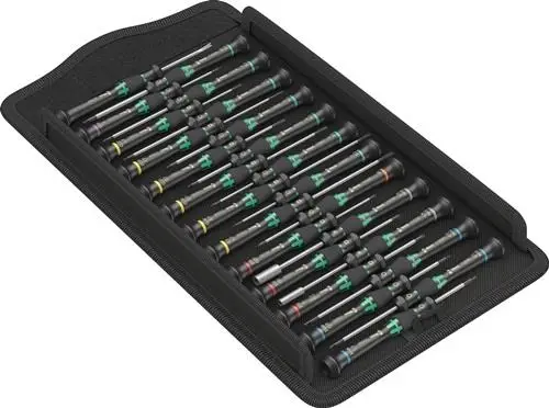 Wera Feinmechanikerschraubendrehersatz Kraftform Micro Big Pack 1 25tlg. - 5134000001 Schneller Versand