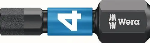 Wera 10x Bit 840/1 IMP DC 4 mm Länge 25 mm 1/4" C6,3 Impaktor DC - 5157604001 Bestseller
