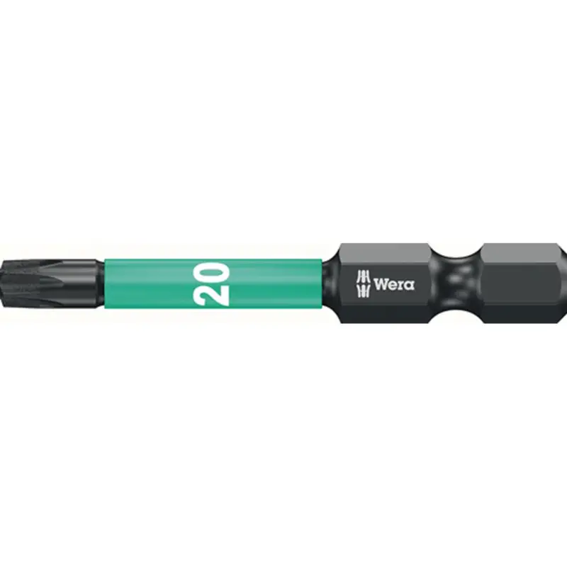 Wera 5x Bit IMPAKTOR DC T20 Länge 50 mm 1/4" E6,3 - 5157664001 Begrenztes Angebot