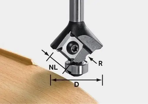Heißes Angebot Festool Wendeplatten-Abrundfräser HW S8 HW R1 D28 KL12,7OFK - 499811