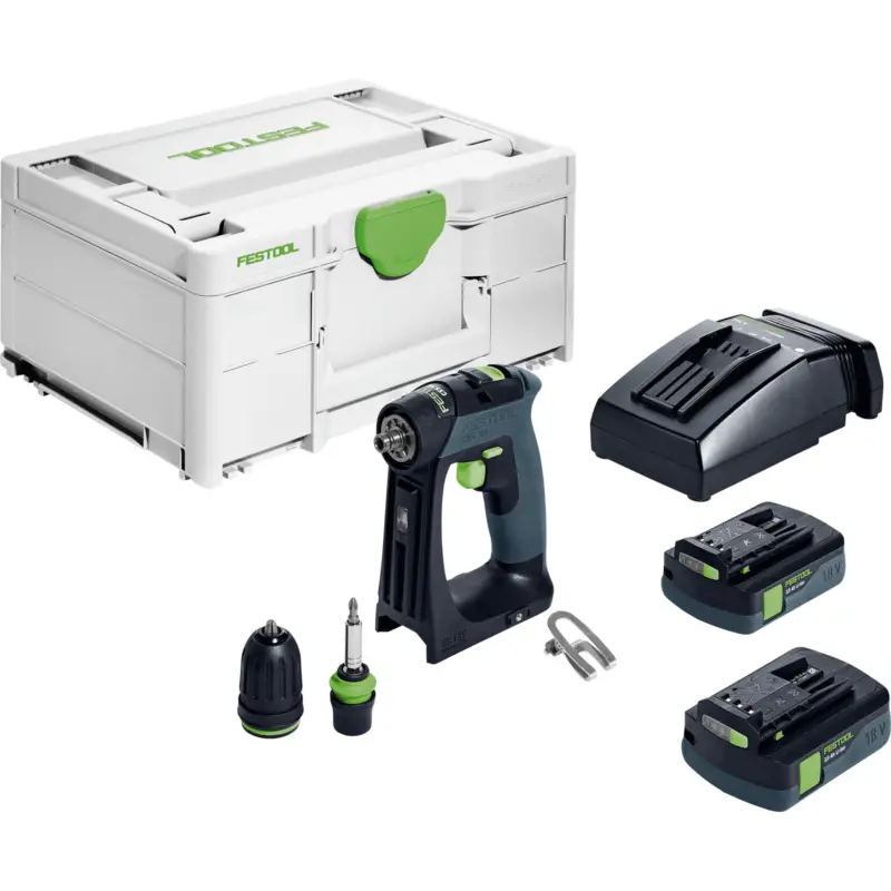 Festool Akku-Bohrschrauber CXS 18 C 3,0-Plus / 2x 3,0 Ah Akku + Ladegerät im Systainer - 576883 Kracherpreis
