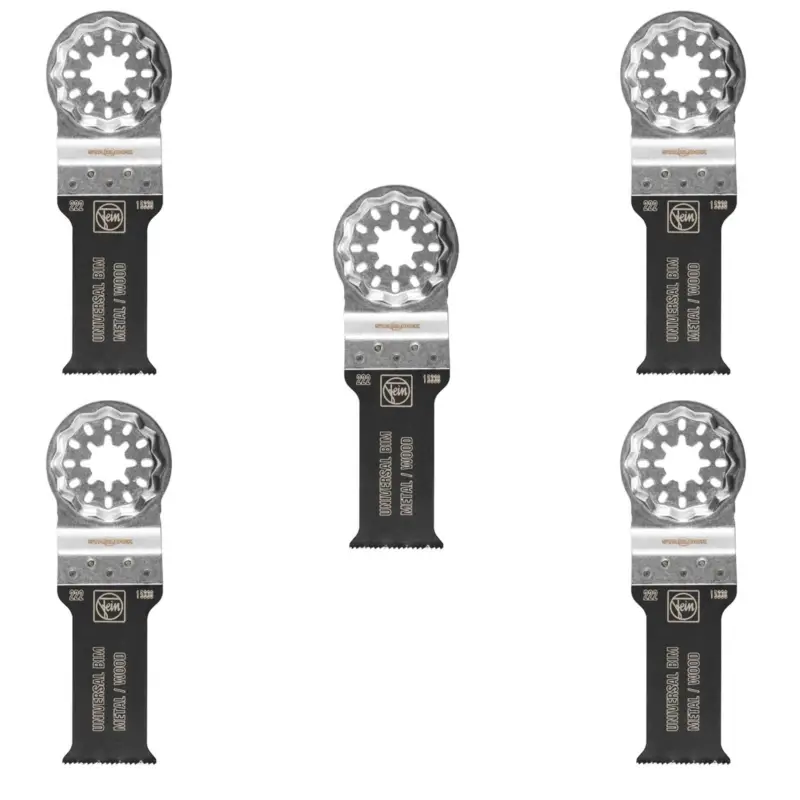 Fein 5x E-Cut Universal Sägeblatt Starlock 28 mm - 63502222230 Meistverkauft
