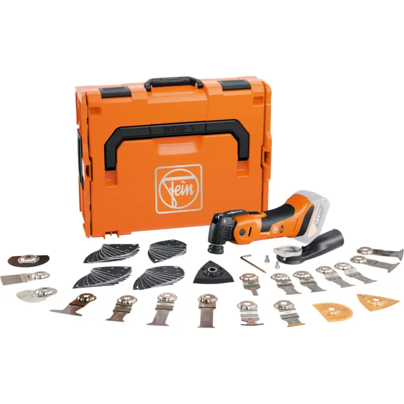 Fein Akku-MultiMaster AMM 700 MAX TOP AS 18 V Solo inkl. Zubehör im Koffer - 71293663000 Kracherpreis