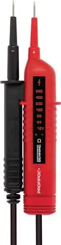 BENNING Spannungs-/Durchgangsprüfer PROFIPOL®+ 12-690 V AC/DC - 20023 Mega-Angebot