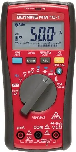 BENNING Digital-Multimeter MM 10-1 0,1 mV-1.000 V True RMS - 44687 Kracherpreis