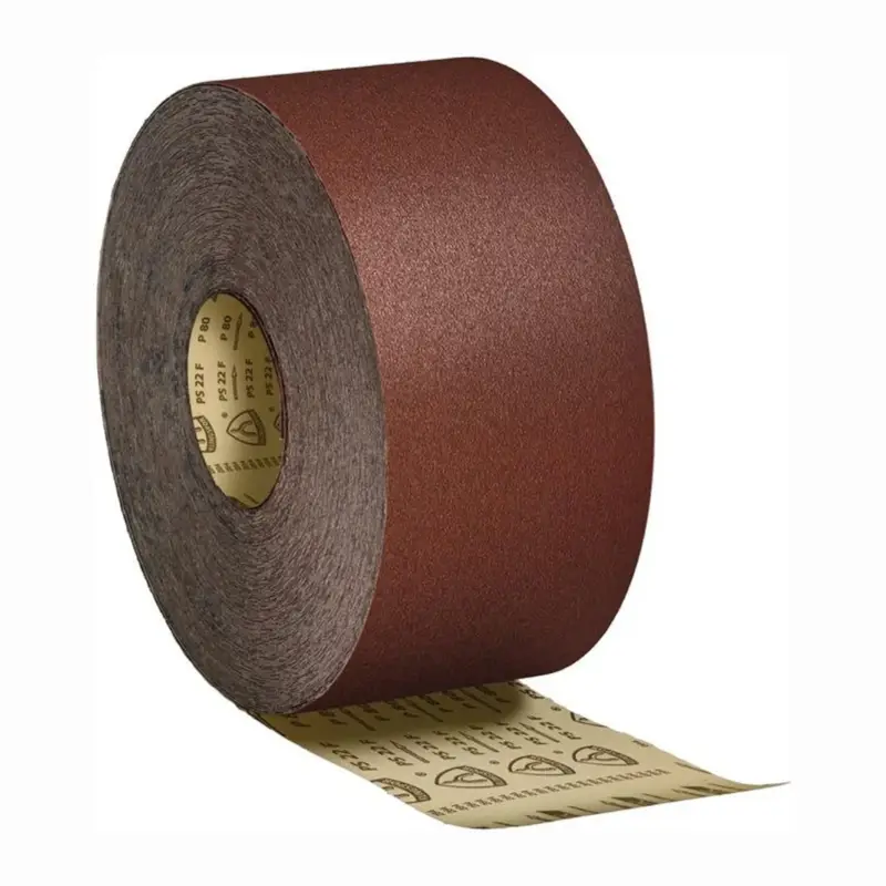 Nur Heute KLINGSPOR Schleifpapierrolle PS 22 F ACT 50 m x 115 mm Körnung 80 - 2986