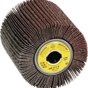 KLINGSPOR Satinierwalze SM 611 S 80 braun - 7326 Neue Ware