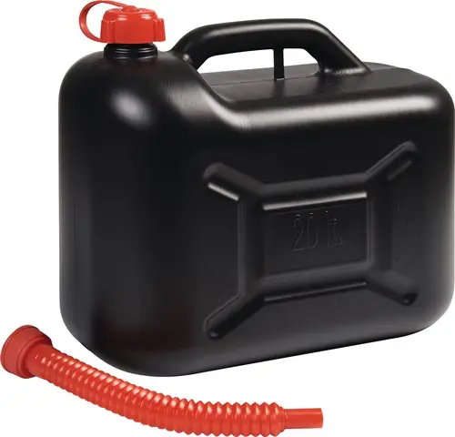 Expressversand NOW Transportkraftstoffkanister Inh.20l schwarz HD-PE L405xB210xH350mm - 4000819001