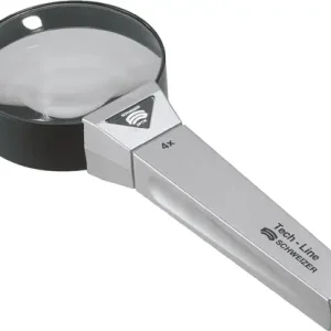 SCHWEIZER Handlupe Tech-Line Vergr. 4x Linsen-D.65mm - 9804 Highlight