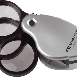 Knallerangebot SCHWEIZER Einschlaglupe Tech-Line Vergr. 3x+5x=8x Linsen-D.38mm - 53550