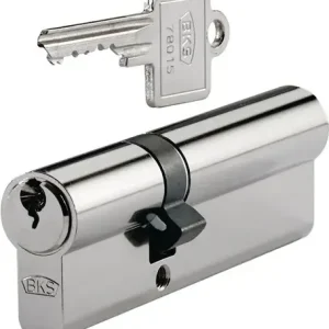 Ausverkauf BKS Profildoppelzylinder PZ 8812 40/80mm NuG beids.Anz.Schlü.3 versch.-schl - B 8812 0006