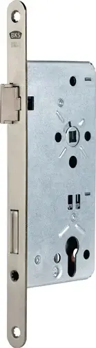 BKS Haustür-Einsteckschloss 0024 PZW 22/65/92/10mm DIN L silber rd - B-00240-15-L-1 Schneller Versand