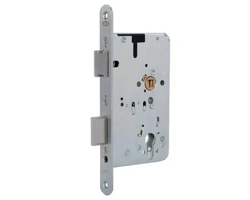 Letzte Chance BKS Panik-Einsteckschloss 2327 Fkt.E rd 24/65/72/9mm DIN L/R VA 2-flg - B-23270-27-L-8