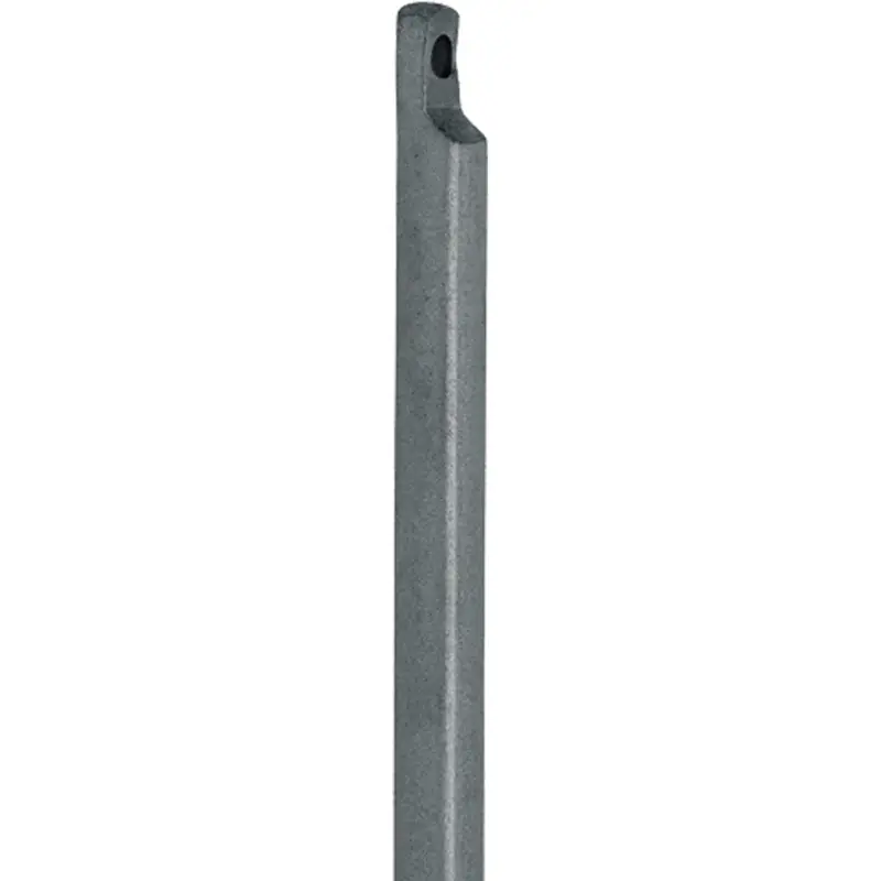 Neu DENI Treibriegelstange m.Aussparung eins.1500mm D.10mm STA hell verz - 4110 1501 33
