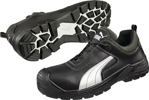Top-Preis PUMA Sicherheitsschuh Cascades Low Größe 44 schwarz / weiß - 64.072.0-44