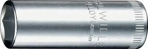 Stahlwille Steckschlüsseleinsatz 40 L 1/4″ 6-kant lang Schlüsselweite 13 mm - 1020013 Bestseller