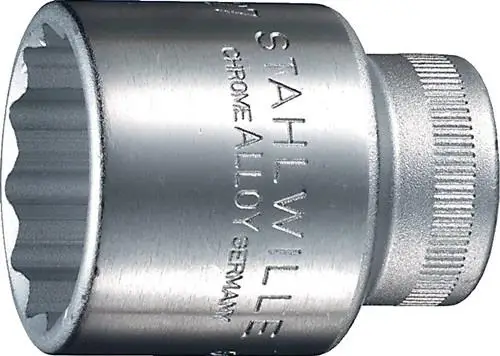Stahlwille Steckschlüsseleinsatz 50 1/2″ 12-kant Schlüsselweite 27 mm - 3010027 Jetzt Kaufen