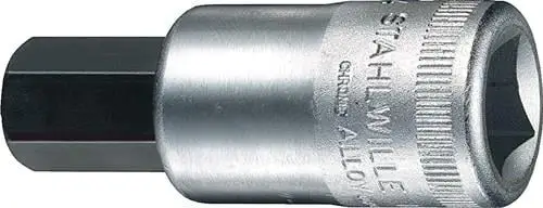 Neuheit Stahlwille Steckschlüsseleinsatz 54 1/2″ Innen-6-kant Schlüsselweite 6 mm - 3050006
