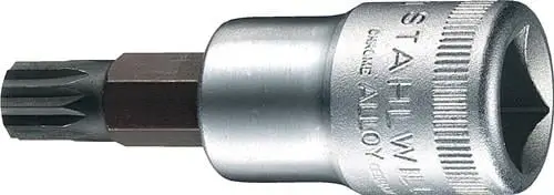 Stahlwille Steckschlüsseleinsatz 54 X 1/2″ Innen-Vielzahn M8 - 3060008 Knallerangebot