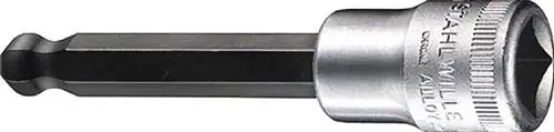 Jetzt Bestellen Stahlwille Steckschlüsseleinsatz 54 KK 1/2″ Innen-6-kant Schlüsselweite 6 mm - 3280006