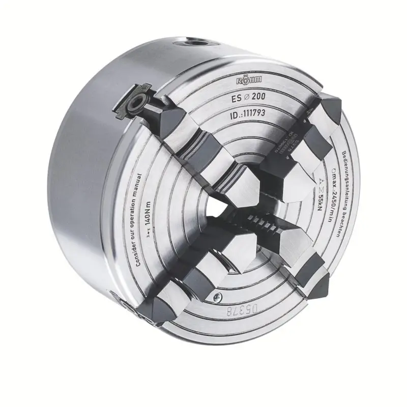 Röhm ES 200, 4-Backen, DIN 6351, Form A, Stahlkörper - 111793 Online Kaufen