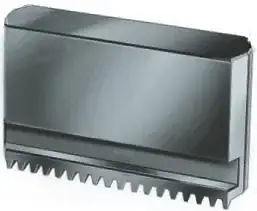 Sonderangebot Röhm Blockbacke BL, Größe 250, 3-Backensatz, ungestuft, ungehärtet, 16MnCr5, Länge 118,7, Breite 26, Höhe 70 - 249679