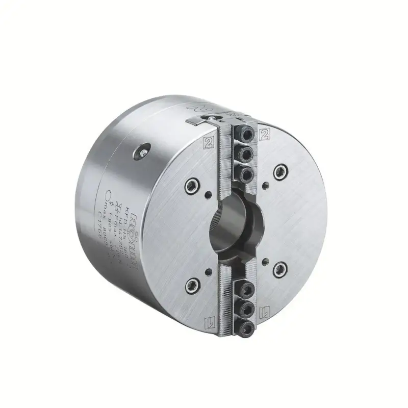 Röhm Kraftspannfutter KFD-HS 200, 2-Backen, Spitzverzahnung 90°, Zylindrische Zentrieraufnahme 170 - 147285 Bestseller