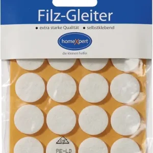 Filzgleiter 17mm Filz weiß selbstkl. - 521701 Online Kaufen