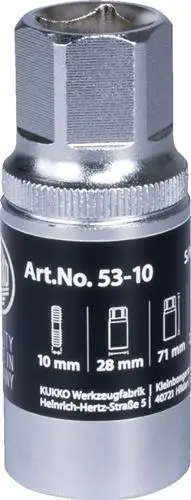 Bestpreis kukko Stehbolzenausdreher 53-10 passend für Bolzen-Ø 10 mm -