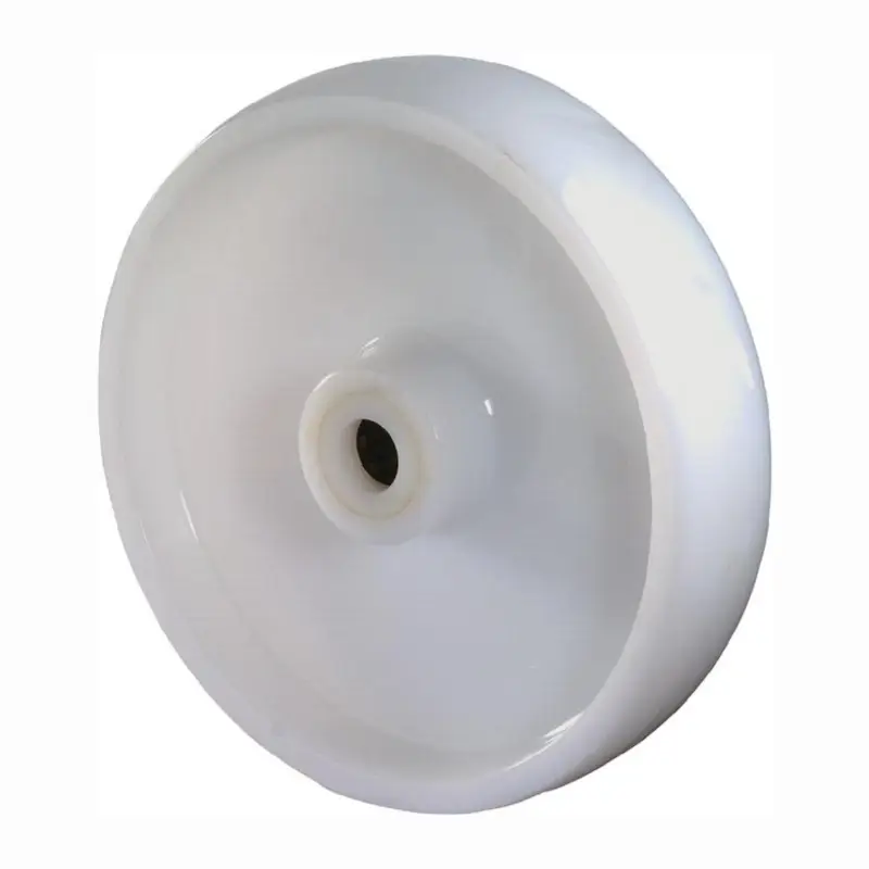Neu BS Rollen Ersatzrad Kunststoff weiß Rollenlager schwer Ø 150 mm 800 kg - B10.151