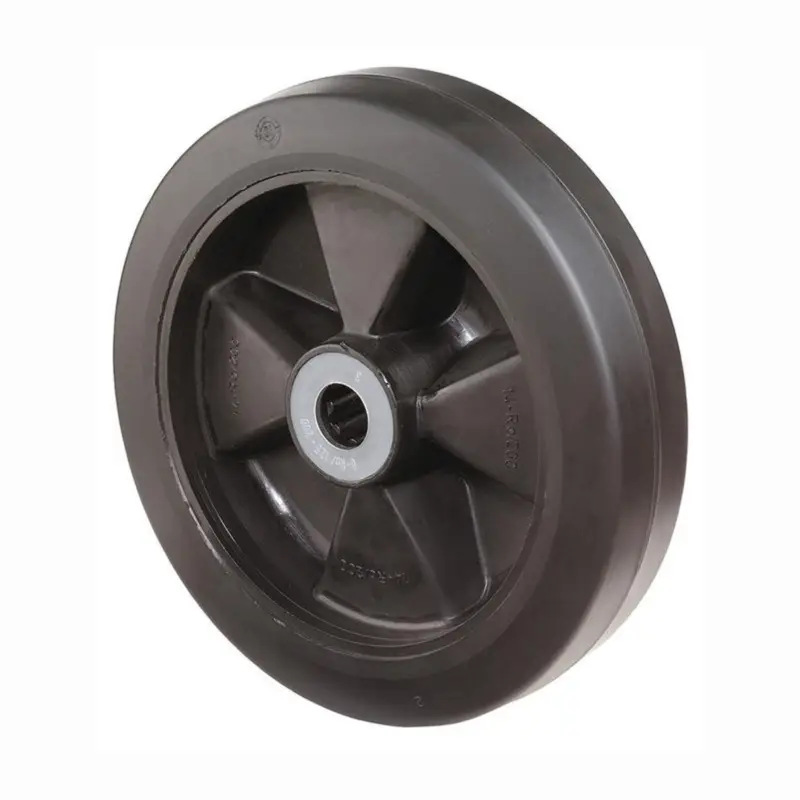 Sonderaktion BS Rollen Ersatzrad Elastik-Vollgummi schwarz Rollenlager Ø 100 mm 140 kg - B60.100