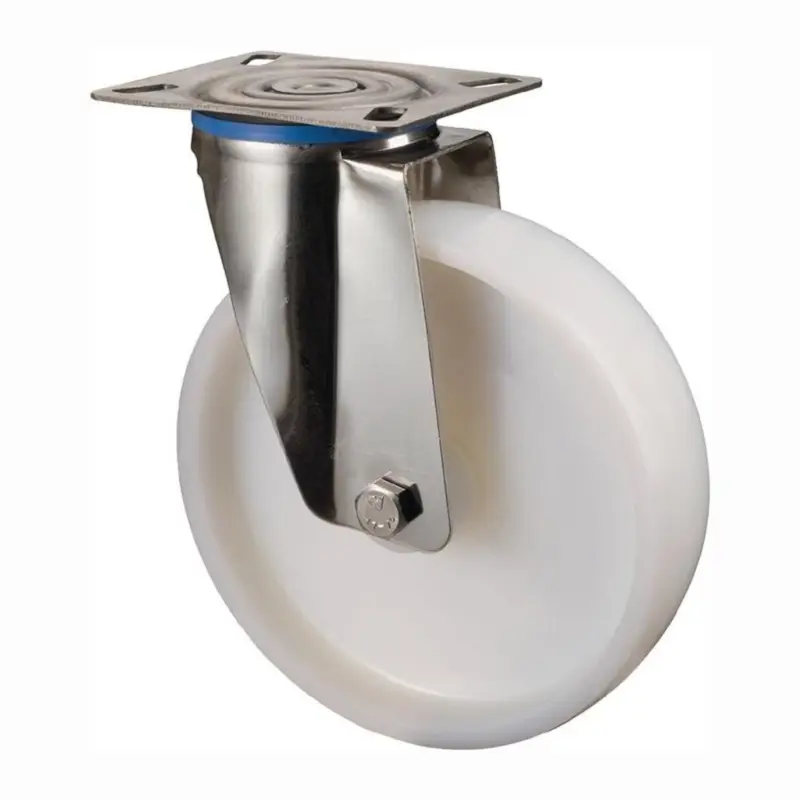 Mega-Angebot BS Rollen Lenkrolle mit Anschraubplatte Polyamid Gleitlager 125 mm 130 kg - H100.A90.125