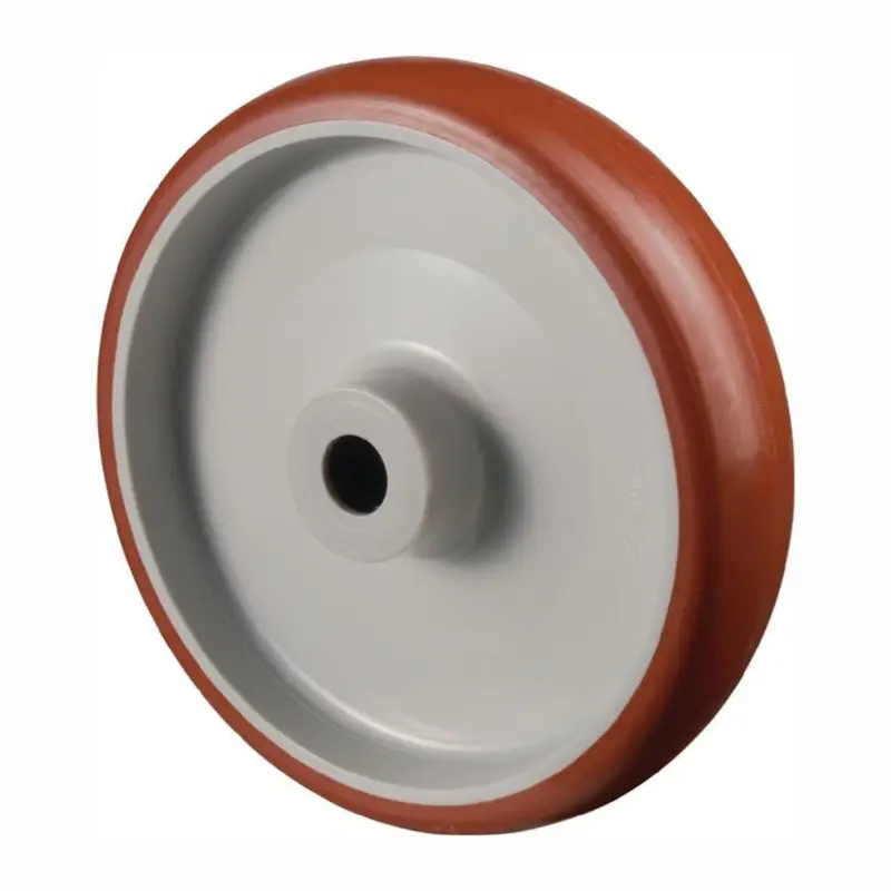 Must-Have BS Rollen Ersatzrad Polyurethan rot Rollenlager Ø 100 mm 140 kg - B31.100