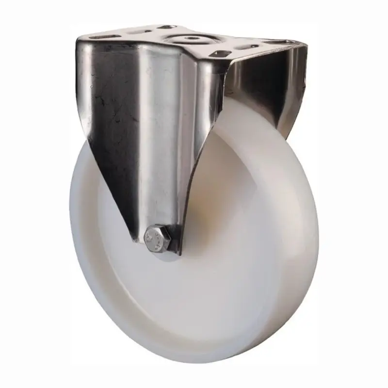 Bestseller BS Rollen Bockrolle Kunststoff weiß Gleitlager Rad-Ø 50 mm 55 kg - G110.A90.051