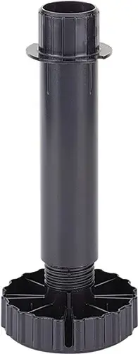 Jetzt Bestellen Hettich Sockelverstellfuß Korrekt Kunststoff schwarz 130 mm Bereich -6/+30 mm - 61852