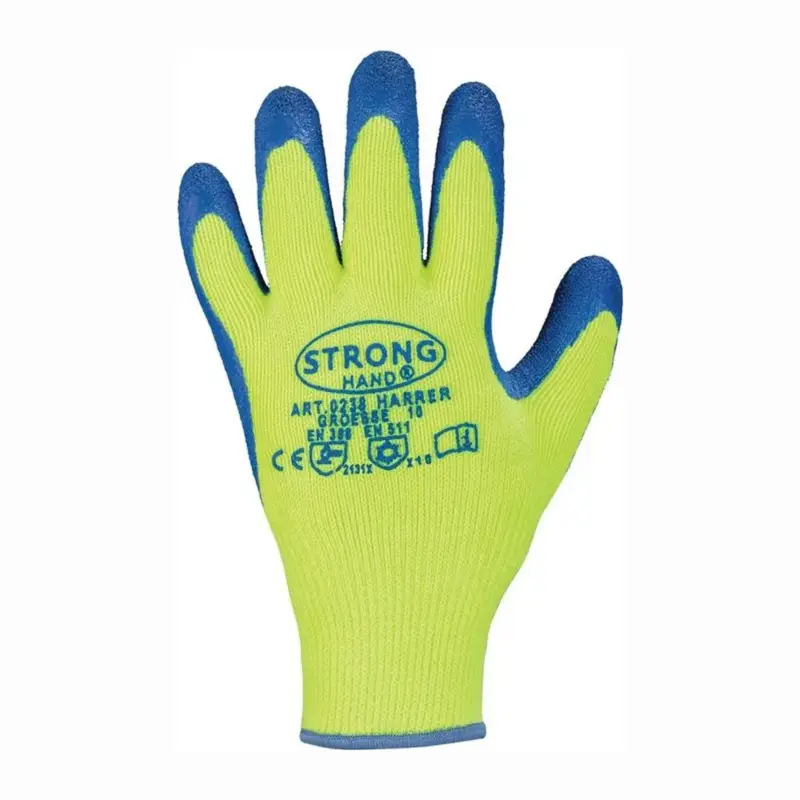 STRONGHAND Handschuhe Harrer gelb / blau EN 388 EN 511 PSA II Gr. 10 - 0238-10H Angebot