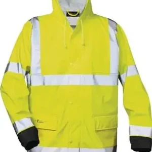 Neu Im Sortiment NORWAY Warnschutz PU Regenjacke Manfred Größe XL - 2360-3