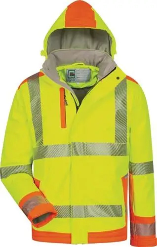 ELYSEE Warnschutzsoftshelljacke Rickmer Größe M - 23446-1 Solange Der Vorrat Reicht