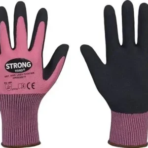 Preis Gesenkt STRONGHAND Handschuhe LADY FLEXTER pink / schwarz EN 420 EN 388 PSA II Gr. 6 - 0529-06H