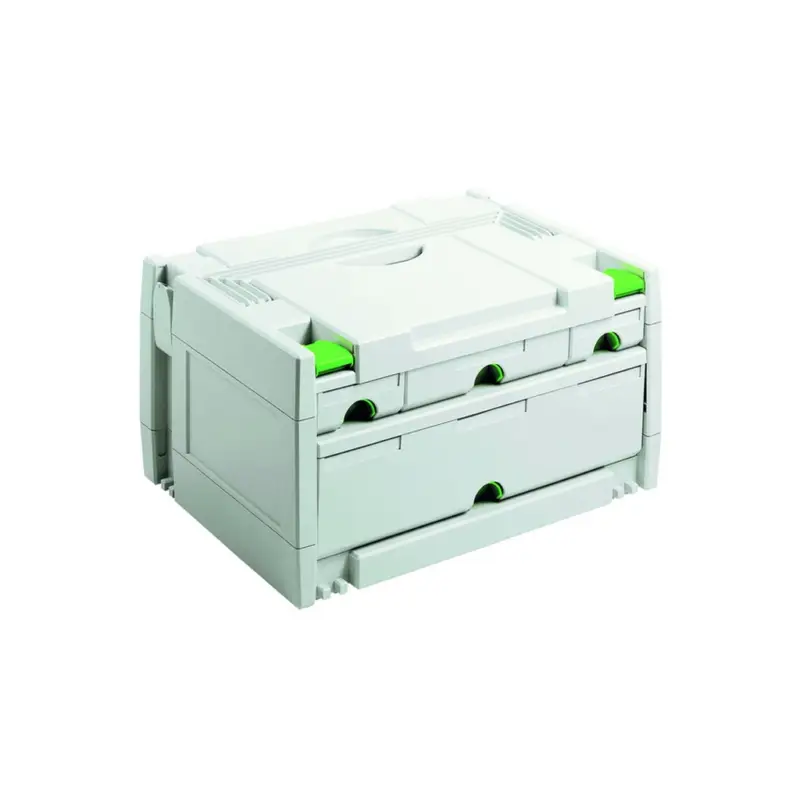 Must-Have Festool Sortainer Systainer SYS 3 SORT 491522 Werkzeugkoffer mit 4 Schubladen