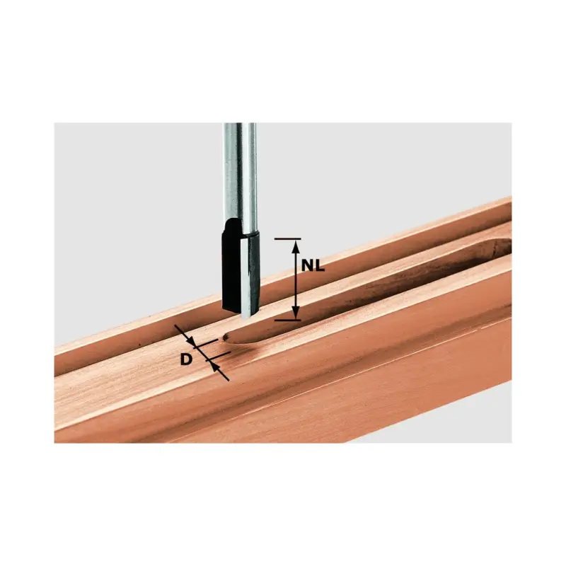 Festool Nutfräser HM D16/30 S8mm 490967 OF1010 OF1400 OF2200 490993 Fräser Preisreduziert