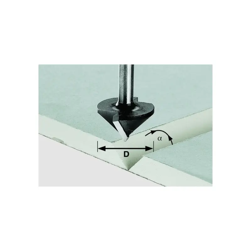 Sonderaktion Festool Gipskartonfräser Fräser HW Schaft 8 mm D32/90° 491001 Oberfräse OF 1400