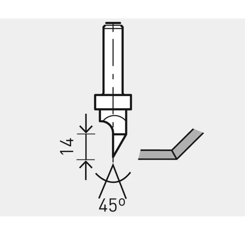Online Kaufen Festool Gipskartonfräser HW S8 D12,5/45° für Oberfräse OF 900 1000 1010 R 491000