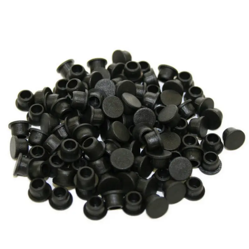 Echt Lamello Clamex Abdeckkappen schwarz RAL 9011 100 Stück für 90° Bohrungen 335281