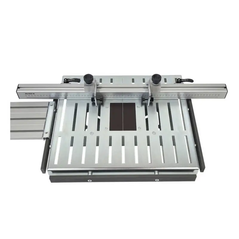 RUWI Bohrtisch Premium Aufspannplatte 450 mm x 400 mm für Bohrmaschinen 27408 Beliebt
